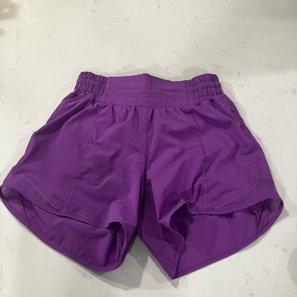 Hotty hot high rise 4” inseam lululemon shorts